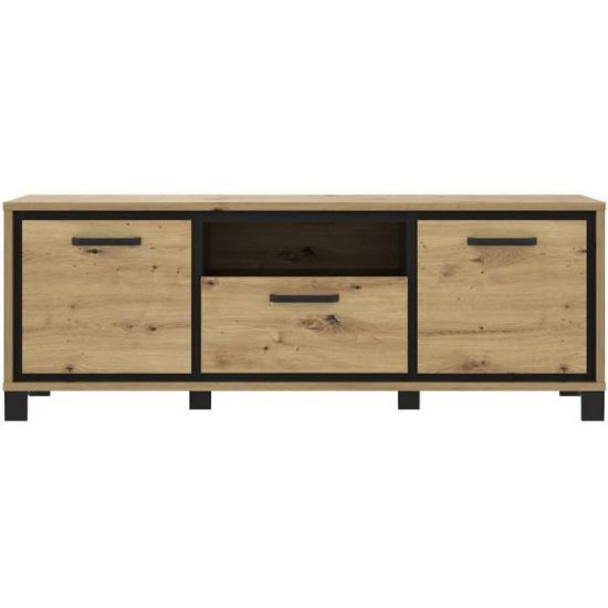 Obrazek Szafka RTV Trondheim 2D1S TDHT132 Dąb Aristan