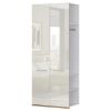 Obrazek Szafa 2d Gala dp2/gl pacific walnut/beige