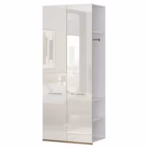 Obrazek Szafa 2d Gala dp2/gl pacific walnut/beige