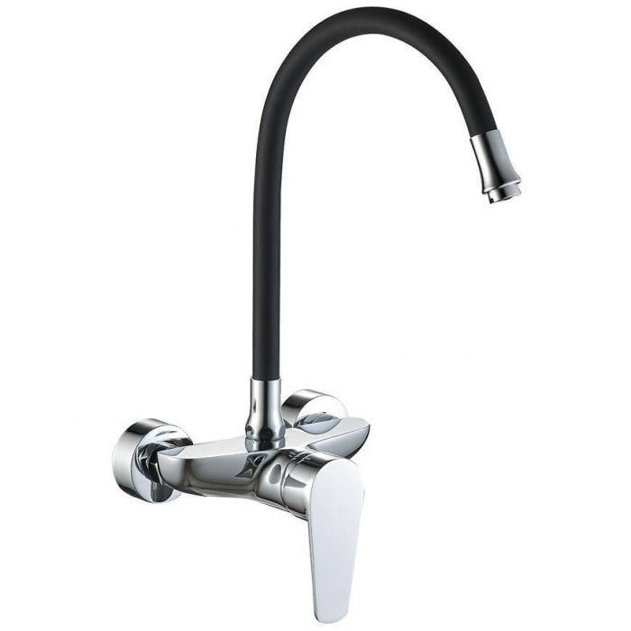 Bateria zlewozmywakowa ścienna elastyczna Porto