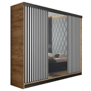 Obrazek Szafa Malani 200 L craft/ front biały