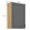 Obrazek Szafka kuchenna Stilo dustgrey/artisan 60g/90 1f