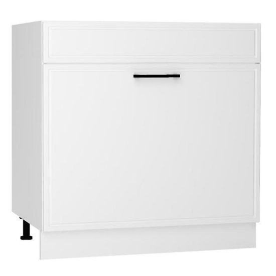 Obrazek Szafka Kuchenna Emily D80ZL S/1 ZASL biały groszek mat 