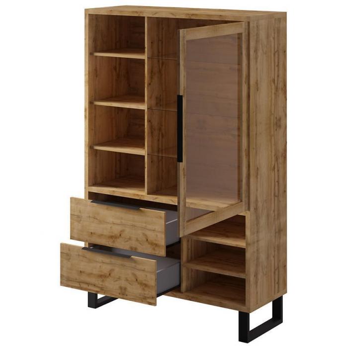 Witryna 1d 2s Halle 13 Dąb Wotan