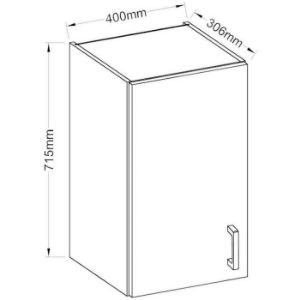 Obrazek Szafka kuchenna Sara sonoma 40G-72
