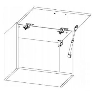 Obrazek Szafka kuchenna Gardena G60K white