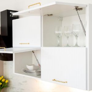 Obrazek Szafka kuchenna Kate w60grf/2 sd biały groszek