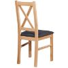 Obrazek Zestaw stół i krzesła Pandora 1+6 czarny/buk lakier