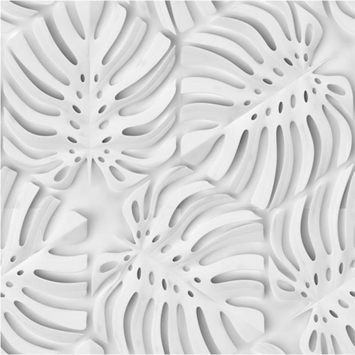 Panel szklany 60/60 Monstera White Esg