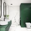 Obrazek Bateria Umywalkowa Wysoka Glamour Czarna 