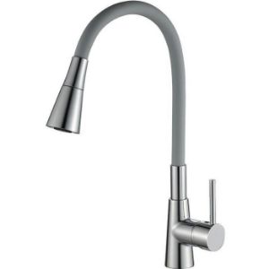 Obrazek Bateria zlewozmywakowa Lambada srebrna