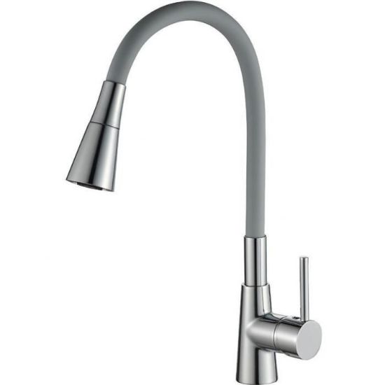 Obrazek Bateria zlewozmywakowa Lambada srebrna