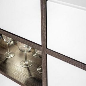 Obrazek Komoda Cross Biały/Perła