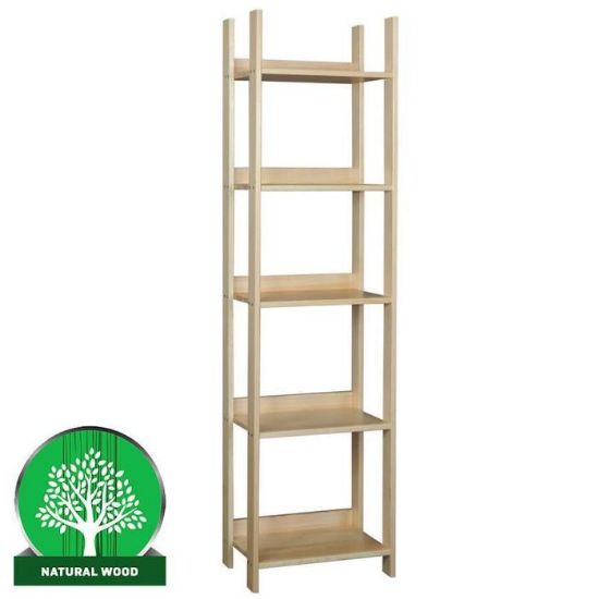 Obrazek Regał eko wysoki 190 sosna lakier