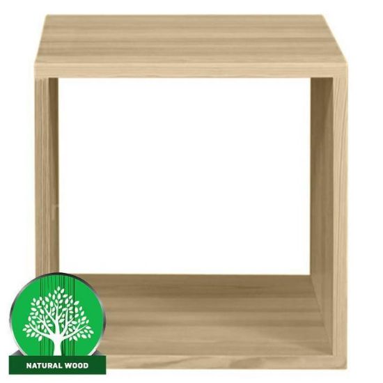 Obrazek Skrzynka box i otwarta sosna surowa