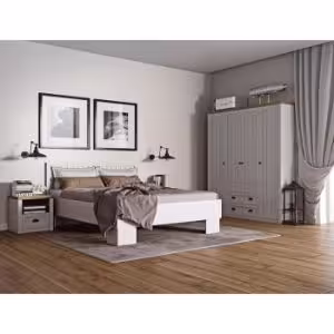 Obrazek Łóżko Prowansja L1 sosna andersen/dąb lefkas ciemny