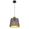 Obrazek Lampa 15451H czarno-złota LW1