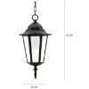 Obrazek Lampa ogrodowa Liguria 1047HB-czarny LW1