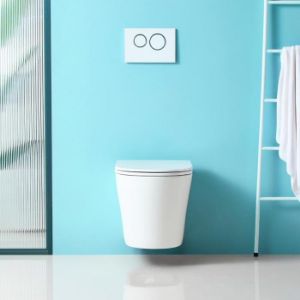 Obrazek Miska zawieszana bezkołnierzowa Axel z deską w-o