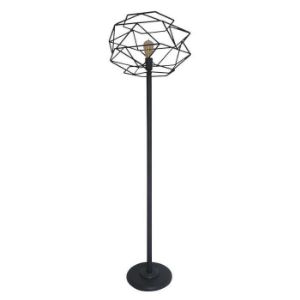 Obrazek Lampa Cage 2697/LSW czarna LP1