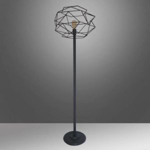 Obrazek Lampa Cage 2697/LSW czarna LP1