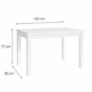 Obrazek Stół Oskar D120 biały
