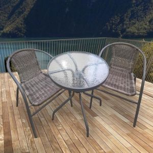 Obrazek Stół Bistro brązowy