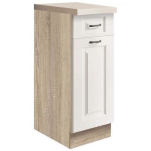 Obrazek Szafka Kuchenna Smart 1D Sonoma/Biały Mat