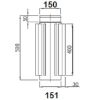 Obrazek Radiator RPŻ150/500-CZ2
