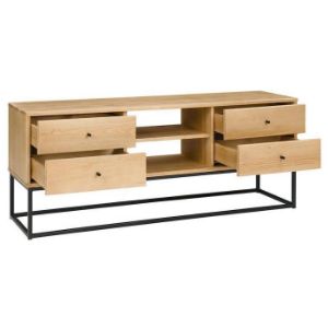 Obrazek Szafka RTV Logan sosna lakier 