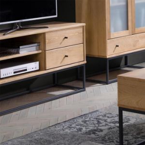 Obrazek Szafka RTV Logan sosna lakier 