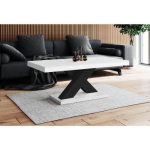 Obrazek Ława Ksena Czarny/Biały Połysk