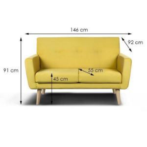Obrazek Sofa Kair 2 Amore 28/naturalne