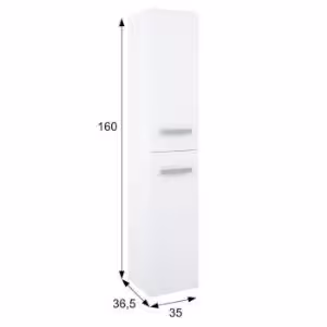 Obrazek Słupek Perla 35 2D biały