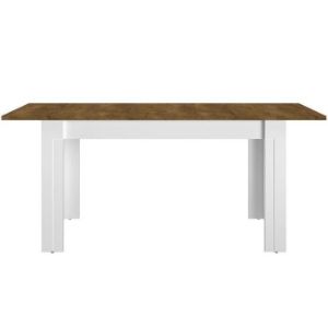 Obrazek Stół Lille 15 140/180 Biały Mat/Dąb Lefkas