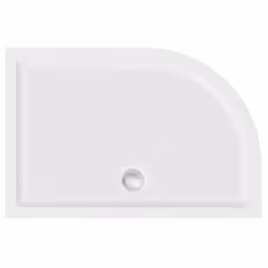 Obrazek Brodzik asymetryczny Tek 120x90x4 prawy