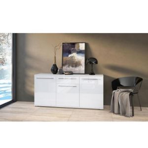 Obrazek Komoda Piano K180-3K1F/PN-70/KA/70 crystal white
