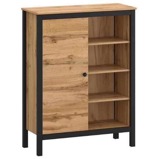 Obrazek  Komoda Palmer C dąb wotan/czarny 