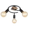 Obrazek Lampa 54008-3H Czarno-brązowa LS3