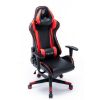 Obrazek Fotel gamingowy Viking czarno/czerwony