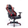 Obrazek Fotel gamingowy Viking czarno/czerwony