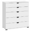 Obrazek Komoda Duero 5F 90 biała 11008296
