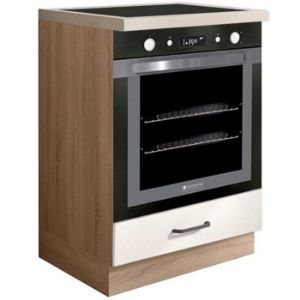 Obrazek Szafka Kuchenna Smart 17D Sonoma/Biały Mat