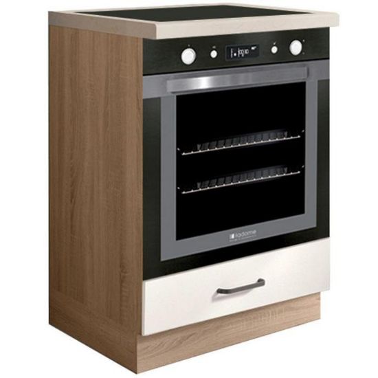 Obrazek Szafka Kuchenna Smart 17D Sonoma/Biały Mat