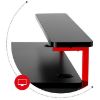 Obrazek Biurko Gamingowe HZ-HERO 5.0 RED
