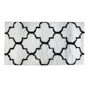 Obrazek Dywan Shaggy Sonic 1.4/1.9 Psr-13552 white/black