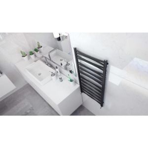 Obrazek Grzejnik łazienkowy ŁEZKA 3D Ł3D 22/50 CZARNY 