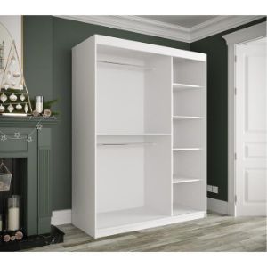 Obrazek  Szafa Marmur Pole 150 Biały/Marmur Biały 