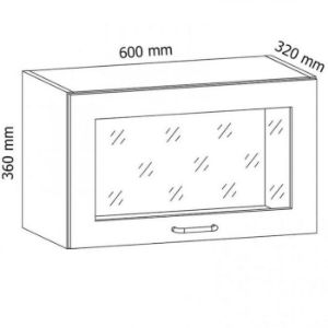 Obrazek Szafka kuchenna Prowansja G60KSN sosna andersen