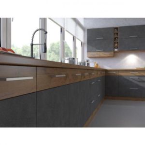 Obrazek Kuchnia Vigo grafit mat 260 bez blatu